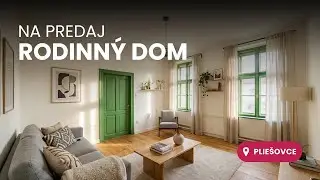 Predaj rodinného domu v obci Pliešovce