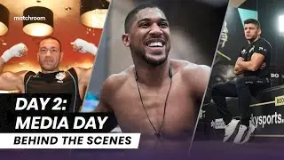 Fight Week, Day 2: Anthony Joshua vs Kubrat Pulev - Media Day (Behind The Scenes)