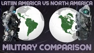 LATIN AMERICA VS NORTH AMERICA MILITARY POWER COMPARISON | MILITARY STATS