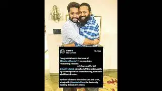 NTR wishes to kanthara2 success #ntr #ntrforkanthara2 #rishabshetti #jrntr #jrntrfans #trending