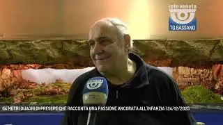 64 METRI QUADRI DI PRESEPE CHE RACCONTA UNA PASSIONE ANCORATA ALL'INFANZIA | 24/12/2025