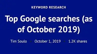 Top Google search topic in United states and around all world
