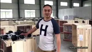 Rubber Hex Dumbbells Manufacturing Process, China Dumbbell Making Factory