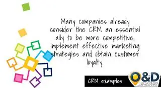 Examples of Companies that use CRM..