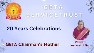 GETA 20 Years Celebrations - Valiveti Leelavathi