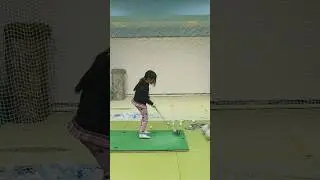 【5才妹ｺﾞﾙﾌ練習】⛳【5 years old golfer】#初心者#ｺﾞﾙﾌ#golf#ｼﾞｭﾆｱ#junior#골프#กอล์ฟ#beginner#twice