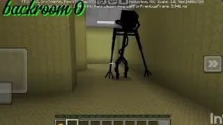 First time playing the backroom 0 | Minecraft horror edition