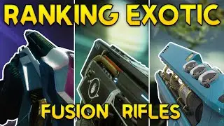 Ranking Exotic Fusion Rifles In CRUCIBLE From Worst to Best
