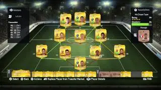 Fifa 15 wager showdown ep.1 showing you my squad