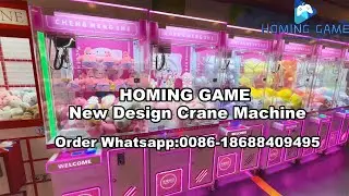 🎮 #HomingGame New Crane Claw Machine: Win Big with Next-Level Prizes! 🕹️ #PrizeMachine #ArcadeGaming