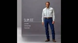 Джинсы  мужские Wrangler Cowboy Cut&reg; slim fit 936 DSD