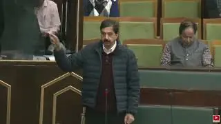 MLA Udhampur West Sh. Pawan Gupta participates in Question Hour at J&K Legislative Assembly.