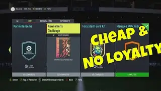 FUT 22 - SBC - Newcomer's Challenge - Cheap & No Loyalty