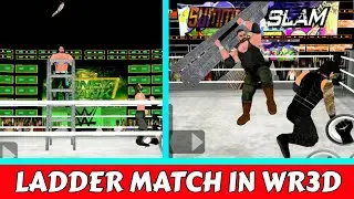 Ladder Match In WR3D/ Wrestling Revolution 3D Game