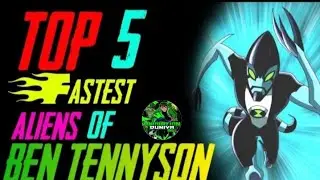 Top 5 fastest alien of Ben Tennyson Hindi / full information with Detail by Animation Duniya Hindi.