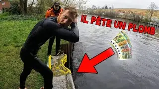 Мы теряем 350€ на дне воды: рыбалка с магнитом не удалась