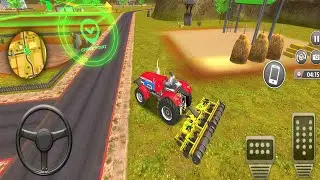 Vechile Games - Modern Tractor Farming Driving Simulator 3D New Tractor Games - Android Gameplay