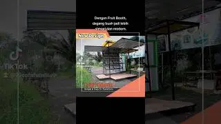 #gerobakbuah #fruitbooth #boothcontainer #dagangbuah #custombooth