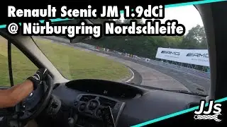 2006 Renault Scenic 1.9 dCi FAP @ Nürburgring Nordschleife Touristenfahrten // JJsGarage
