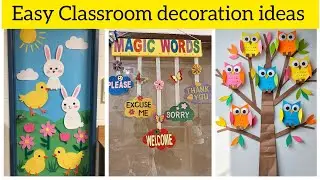 Easy & Creative Classroom Decoration Ideas 2026✨&hearts;️ Low Budget School Decor