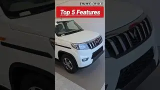Top 5 Features of Bolero Neo 🔥 #mahindra #bolero #automobile #features #trending #youtube #shorts