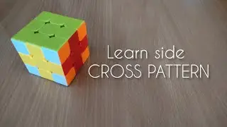 Learn side cross ❌pattern on rubiks cube|#shorts#kapilbhattcube#cfopbykapilbhatt#pattern#viralstatus