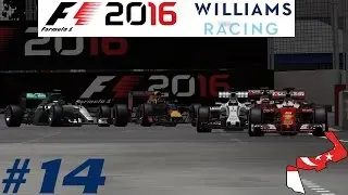 F1 2016: Williams Career - Part 14 - Singapore