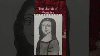 the sketch of Monalisa #funk # Kavya unique world