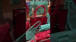 Get ready for the season! Genuine Hand-tooled Leather Handbags.
