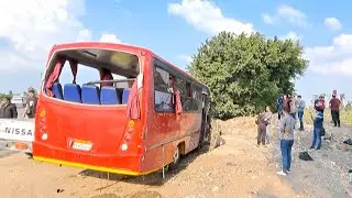 At least 20 killed in road accident in Egypt