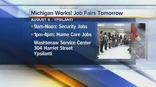Workers Wanted: Michigan Works! Job Fairs
