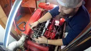 Работы с двигателями Ford Lehman, покраска шкафов и другие работы с двигателями!