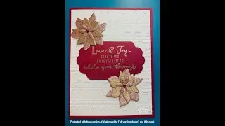 Stampin' Up! Gold & Rose Gold Specialty Paper