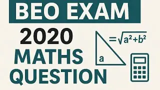TRB BEO EXAM - (16-02-2020) AN #TNTET#BEO PYQ#TNPSC PYQ#maths tricks#reasoning tricks