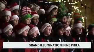 Grand Illumination held at the American Heritage Credit Union in Northeast Philly