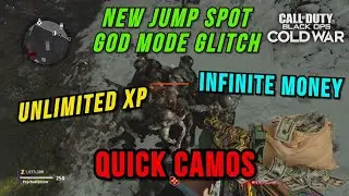 Cold War Zombie: INSANE GOD MODE Glitch! INFINITE Money, FAST Xp, QUICK Camos! (DIE Maschine