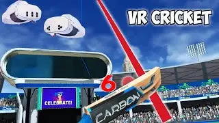 The MOST INTENSE Cricket VR Experience on Meta Quest 2!