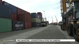 Fret maritime : congestion au port de Longoni