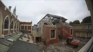 Dominion Constructors CBHS Assembly Hall Demolition - Full Video