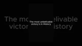 The Greatest Underdog Victories in History ⚔️ #global #history #war #shorts
