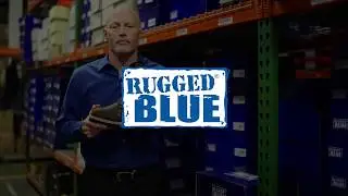 Rugged Blue - Pioneer II  Logger Work Boot