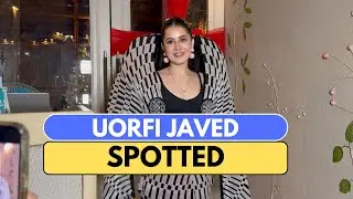 उओर्फी जावेद अंधेरी में नजर आए