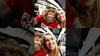 Monkey Took a Selfie&hellip; Now He Thinks She's His Girlfriend!
