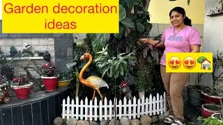 Garden decoration ideas// creative gardening tips|| balcony decorations 