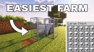 Easiest Automatic Wool Farm | Java & Bedrock (MC 1.21+)