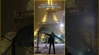 WHAT DOES PARIS WINTER 2018 LOOK LIKE FROM MY IPHONE 6S? #shorts #shortsviral #paris