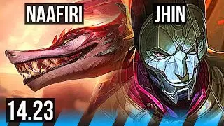 NAAFIRI vs JHIN (MID) | 10 solo kills, 52k DMG, Dominating | NA Grandmaster | 14.23