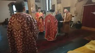 Chrismation of John into the Holy Orthodox Church Sunday 21st December 2025
