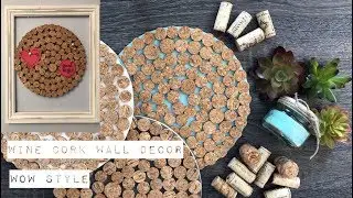 Wine Cork wall decor - DIY
