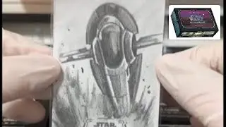 香港首次2025 Star Wars Hyperpace開箱直播‼️BANGER SKETCH ALERT✍️ 2025 Star Wars Hyperspace Box Rip 